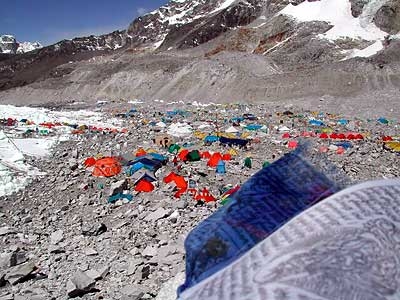 Everest 2003 - Everest: campo base, versante sud