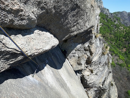 Rocca Sbarua, Monte Freidour - Su Diastasi, una variante della via '50° Gerva' alla Rocca Sbarua