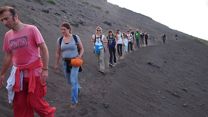 Stromboli volcano, Eolian Islands, Sicily - The trek to the Stromboli Volcano