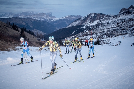 Sellaronda Skimarathon 2017, Dolomiti - Durante la 22° edizione del Skimarathon