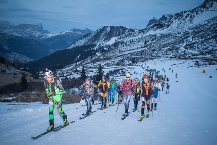 Sellaronda Skimarathon 2017, Dolomiti - Durante la 22° edizione del Skimarathon