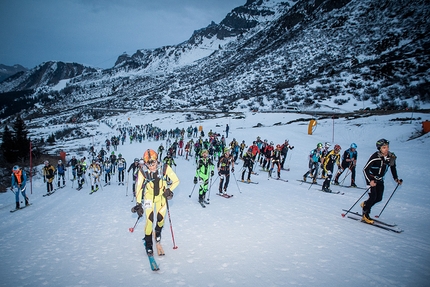 Sellaronda Skimarathon 2017, Dolomiti - Durante la 22° edizione del Skimarathon