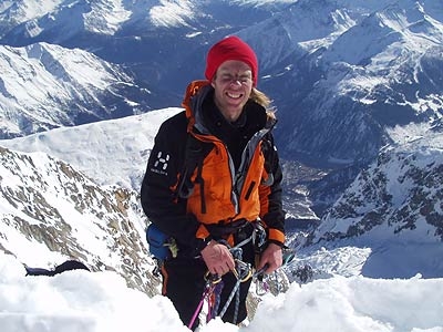 Grandes Jorasses, No Siesta, Robert Jasper, Markus Stofer, Monte Bianco - No Siesta: Robert Jasper e Markus Stofer salgono la grande via sulla parete Nord delle Grandes Jorasses dal 17 al 19 marzo 2003