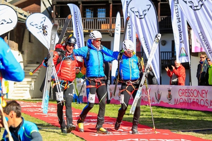 Trofeo Mezzalama 2017 - Trofeo Mezzalama 2017: 2° Kilian Jornet Burgada (ES), Werner Marti (CH), Martin Anthamatten (CH)