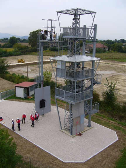 Inaugurazione della Torre di Padova della Commissione Centrale Materiali e Tecniche del Cai