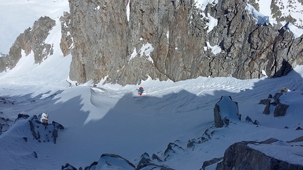 Corso aspiranti guida alpina 2017 - 2018 - Durante il modulo di scialpinismo del Corso aspiranti guida alpina 2017 - 2018, nelle nelle Alpi Marittime