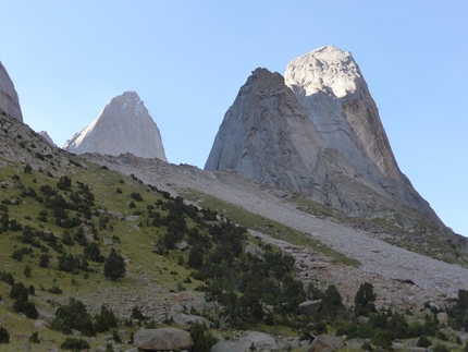 Kirghizistan 2016, Pamir Alai, Gianni Ghiglione, Marina Giordano, Roberto Romano, Gianfranco Patrucco - Asan, Small Asan e Odessa nella Valle di Kara Su