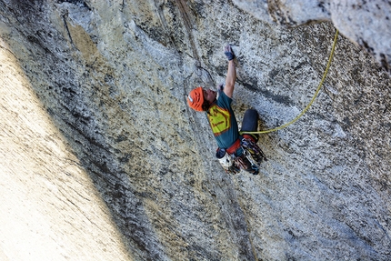 El Capitan, Yosemite, Muir Wall, Silvan Schüpbach, Dimitri Vogt -  Silvan Schüpbach e Dimitri Vogt sulla Muir Wall, El Capitan, Yosemite