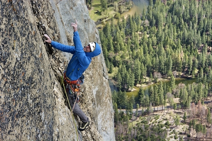 El Capitan, Yosemite, Muir Wall, Silvan Schüpbach, Dimitri Vogt -  Silvan Schüpbach and Dimitri Vogt repeating the Muir Wall, El Capitan, Yosemite