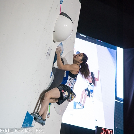 Coppa del Mondo Boulder 2017, Hachioji - Tokyo - Durante la quarta tappa della Coppa del Mondo Boulder 2017 a Hachioji - Tokyo in Giappone