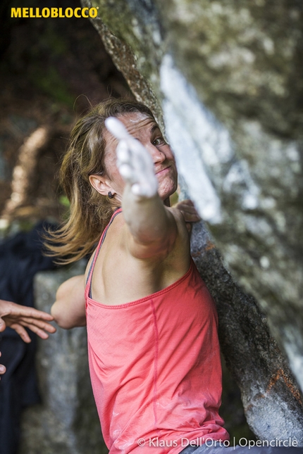 Melloblocco 2017, Val Masino, Val di Mello - Melloblocco 2017: Barbara Zangerl