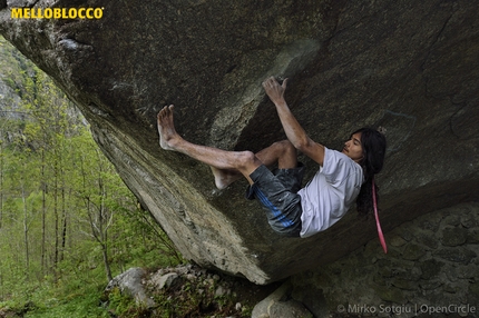 Melloblocco 2017, Val Masino, Val di Mello - Melloblocco 2017: Charles Albert