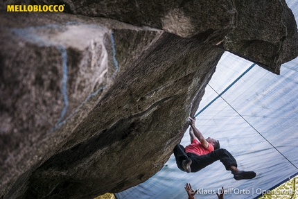 Melloblocco 2017, Val Masino, Val di Mello - Melloblocco 2017: Andrea Ratti