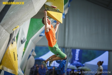 Melloblocco 2017, Val Masino, Val di Mello - Melloblocco 2017: Michael Piccolruaz at the Italian Boulder Championship 2017