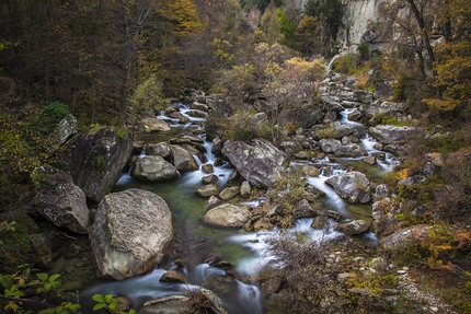 Poggio Umbricchio, boulder di classe in Abruzzo