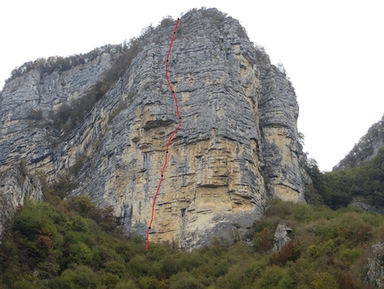 Monte Spiz, Val Gadena, Valsugana, Alessio Roverato, Angela Carraro - Distensione, Monte Spiz (Val Gadena, Valsugana) di Alessio Roverato e Angela Carraro