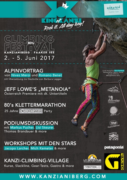 King of Kanzi - Kanzianiberg in Austria to host 1980’s Climbing Festival