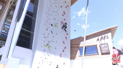 Campitello di Fassa, European Sport Climbing Championships 2017 - The Austrian team training fro the European Sport Climbing Championships 2017 in Campitello di Fassa