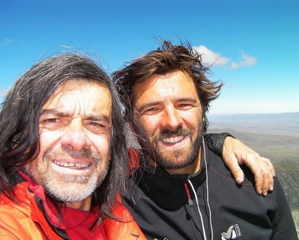 Roberto Iannilli - Roberto Iannilli con Andrea Di Donato, Cordillera Blanca, Perù 2010