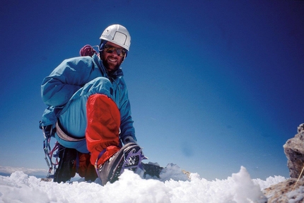 Christoph Hainz - Christoph Hainz in vetta al Fitz Roy, Patagonia