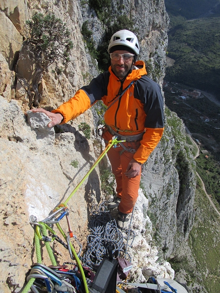 Ritorno al passato, Rocca Traura, Parco dei Nebrodi, Massimo Flaccavento, Giorgio Iurato, Arturo Latina - Sul settimo tiro di Ritorno al passato, Rocca Traura, Sicilia