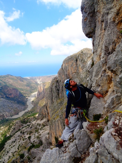 Ritorno al passato, Rocca Traura, Parco dei Nebrodi, Massimo Flaccavento, Giorgio Iurato, Arturo Latina - Durante la prima libera di Ritorno al passato, Rocca Traura, Sicilia