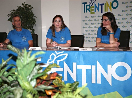 Campitello di Fassa, Campionato Europeo di Arrampicata Sportiva 2017 - Presentato a Trento il 12/06/2017 il Campionato Europeo di Arrampicata che si terrà a Campitello in Val di Fassa dal 29 giugno al 1° luglio 2017 