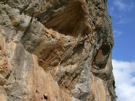 Andreas Proft, 8a+ solo and barefoot