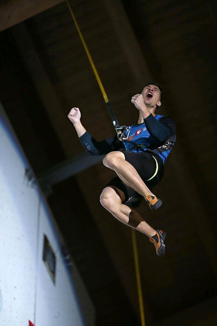 Marcin Dzienski, Iuliia Kaplina crowned European Speed Climbing Champions