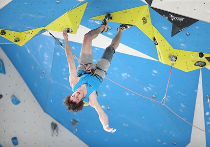 Campionati europei arrampicata lead Campitello di Fassa - Adam Ondra in semifinale