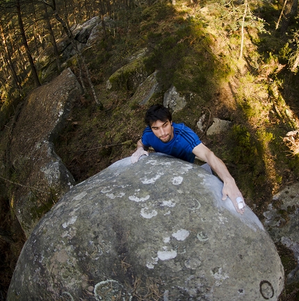 Niccolò Ceria, Fontainebleau - Niccolò Ceria su Morte a credit assis 7B, Fontainebleau