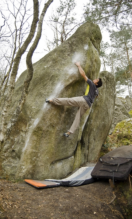 Niccolò Ceria, Fontainebleau - Niccolò Ceria su Saigon Assis 7C+ Fontainebleau