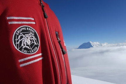 Denali, Alaska, Slovak Direct, McKinley, David Bacci, Luca Moroni - David Bacci and Luca Moroni climbing the Slovak Direct on Denali in Alaska, June 2017