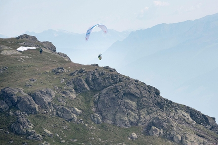 Red Bull X-Alps 2017 - Durante il 5° giorno del Red Bull X-Alps 2017: Benoit Outters