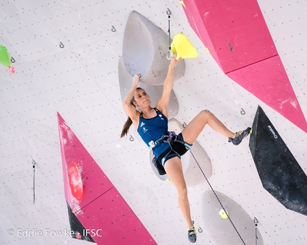 Coppa del Mondo Lead 2017, Villars - Durante la prima tappa della Coppa del Mondo Lead 2017 a Villars in Svizzera