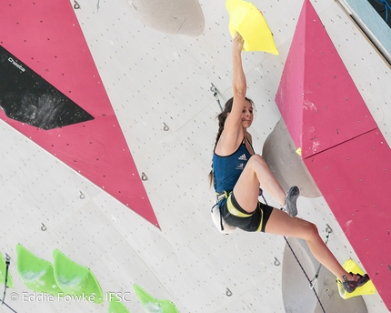 Coppa del Mondo Lead 2017, Villars - Durante la prima tappa della Coppa del Mondo Lead 2017 a Villars in Svizzera