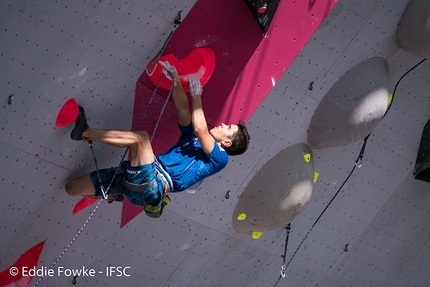 Lead Climbing World Cup 2017, Villars - During the first stage of the Lead World Cup 2017 at Villars in Switzerland