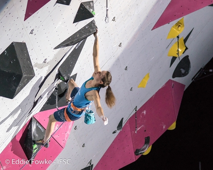 Coppa del Mondo Lead 2017, Villars - Durante la prima tappa della Coppa del Mondo Lead 2017 a Villars in Svizzera