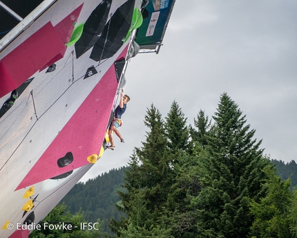 Lead Climbing World Cup 2017, Villars - During the first stage of the Lead World Cup 2017 at Villars in Switzerland