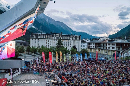 Lead World Cup 2017, Chamonix - Belgium's Loïc Timmermans qualifies for the finals of the second stage of the Lead World Cup 2017 at Chamonix