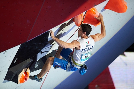 Marcello Bombardi, Coppa del Mondo Lead, Chamonix - Marcello Bombardi vince a Chamonix