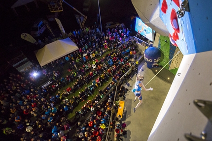 Campitello di Fassa, European Climbing Championships 2017, Ralf Brunel - Anak Verhoeven European Lead Climbing Champion 2017 at Campitello, Italy