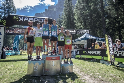 Transcivetta Karpos 2017, Civetta, Dolomiti - Transcivetta Karpos: podio maschile