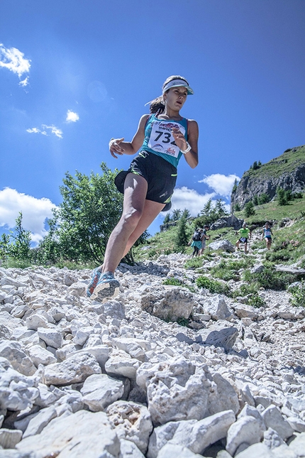 Transcivetta Karpos 2017, Civetta, Dolomiti - Jessica Chialina al Transcivetta Karpos 2017