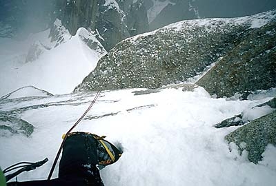 Steve House, K7, Pakistan - Steve House, parete SO di K7 6.934m in Pakistan, 24/25 luglio 2004