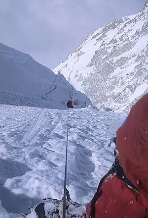 Jannu Diretta Russa - Jannu 7710m, parete N, Diretta Russa, aprile/maggio 2004,11 alpinisti, capo spedizione Alexander Odintsov