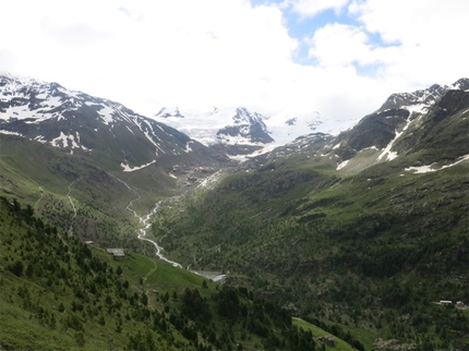 Falesia dei Forni, Alta Valtellina, Parco Nazionale dello Stelvio - Valle dei Forni in Valfurva, Stelvio National Park