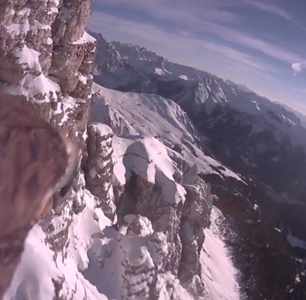 Le Dolomiti e il volo dell'aquila