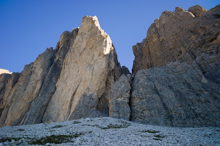 Sassolungo, Dolomiti - Il Dente del Sassolungo, Dolomiti