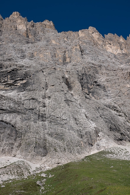 Sassolungo, Dolomiti - Il magnifico Pilastro Bianco, Sassolungo, Dolomiti